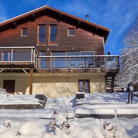Le Cerf, Chalet Cocooning Avec Piscine Et Billard Ban-sur-Meurthe-Clefcy ภายนอก รูปภาพ
