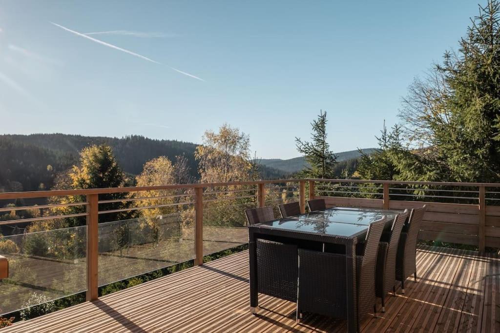 Le Cerf, Chalet Cocooning Avec Piscine Et Billard Ban-sur-Meurthe-Clefcy ภายนอก รูปภาพ