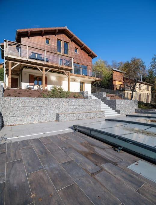 Le Cerf, Chalet Cocooning Avec Piscine Et Billard Ban-sur-Meurthe-Clefcy ภายนอก รูปภาพ