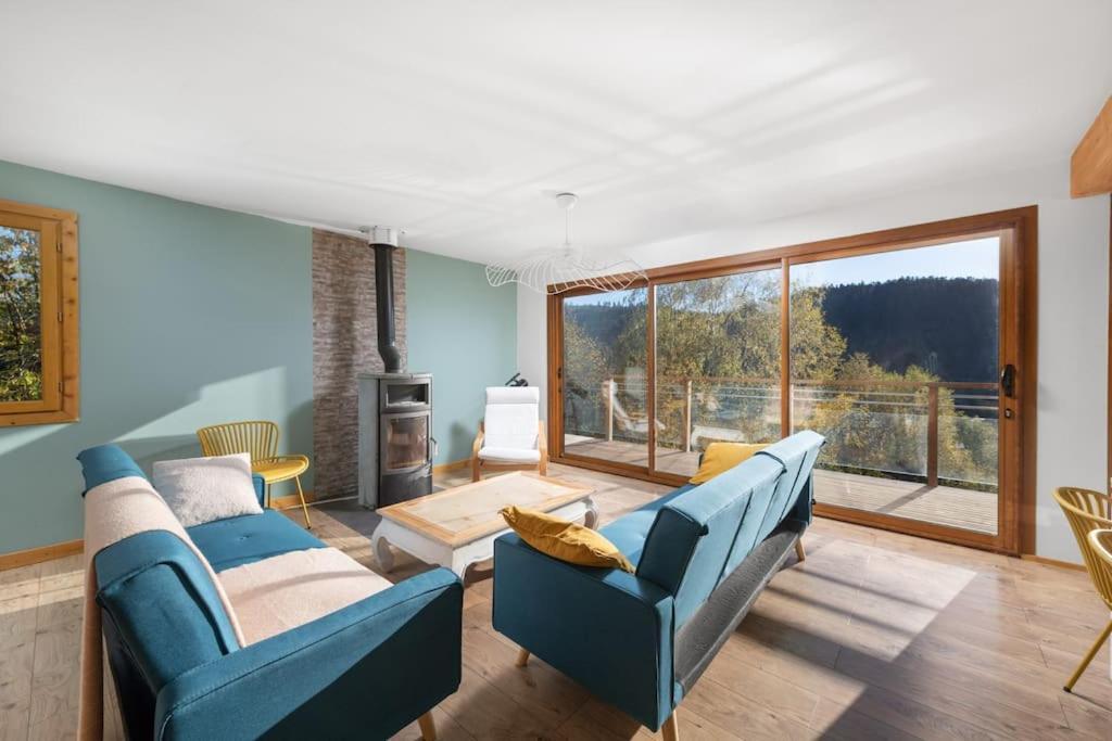 Le Cerf, Chalet Cocooning Avec Piscine Et Billard Ban-sur-Meurthe-Clefcy ภายนอก รูปภาพ