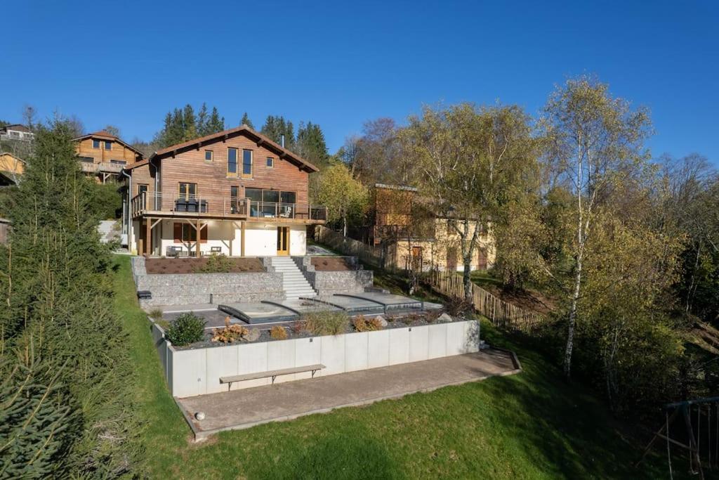 Le Cerf, Chalet Cocooning Avec Piscine Et Billard Ban-sur-Meurthe-Clefcy ภายนอก รูปภาพ
