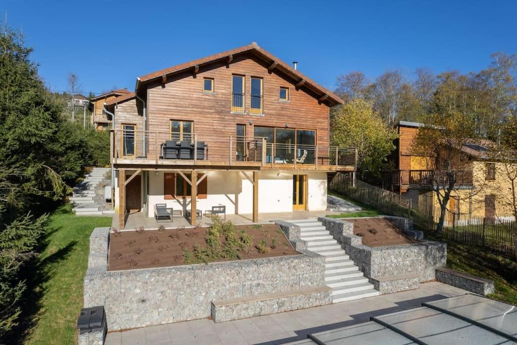 Le Cerf, Chalet Cocooning Avec Piscine Et Billard Ban-sur-Meurthe-Clefcy ภายนอก รูปภาพ